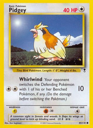 Pidgey (85/110) [Legendary Collection] Reverse Holofoil - Common