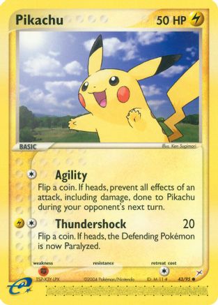 Pikachu (043/95) [Team Magma vs Team Aqua] - Common