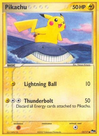 Pikachu (12/017) [POP Series 5] - Common