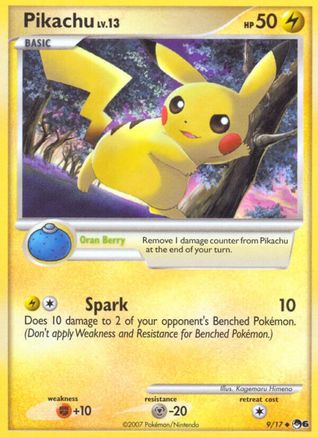 Pikachu (9/17) [POP Series 6] - Common