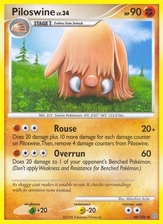 Piloswine (46/100) [Stormfront] - Uncommon