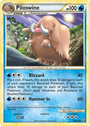 Piloswine (048/102) [Triumphant] - Uncommon