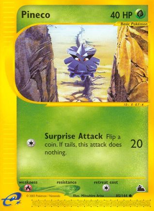 Pineco (85/144) [Skyridge] - Common