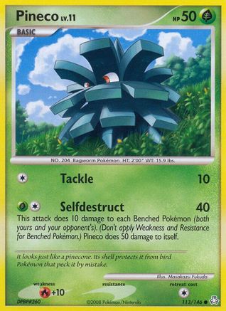 Pineco (113/146) [Legends Awakened] - Common