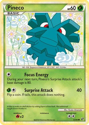 Pineco (63/90) [Undaunted] Reverse Holofoil - Common