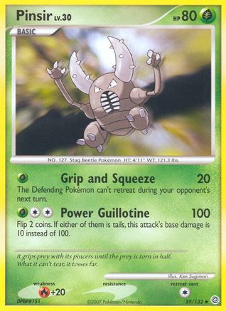 Pinsir (59/132) [Secret Wonders] - Uncommon