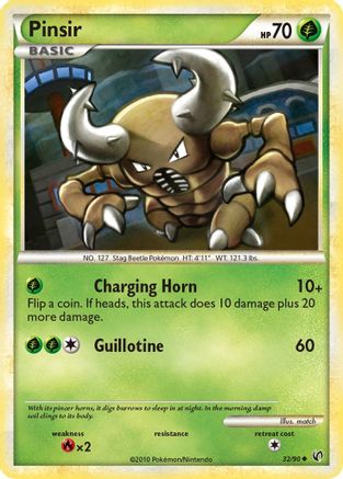 Pinsir (32/90) [Undaunted] - Uncommon