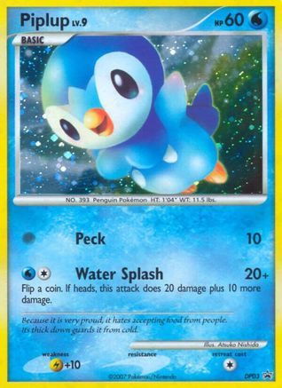 Piplup - DP03 (DP03/56) [Diamond and Pearl Promos] Holofoil - Promo