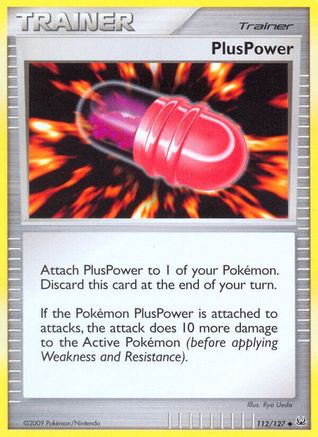 PlusPower (112/127) [Platinum] Reverse Holofoil - Uncommon