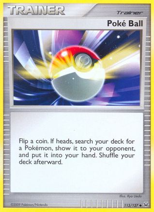 Poke Ball (113/127) [Platinum] - Uncommon