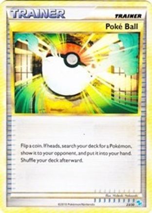 Poke Ball (Gyarados) (23) [HGSS Trainer Kit Gyarados & Raichu] - Common