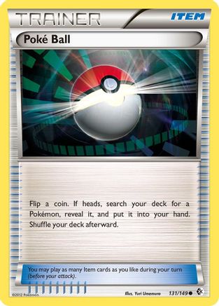 Poke Ball (131/149) [Boundaries Crossed] Reverse Holofoil - Common
