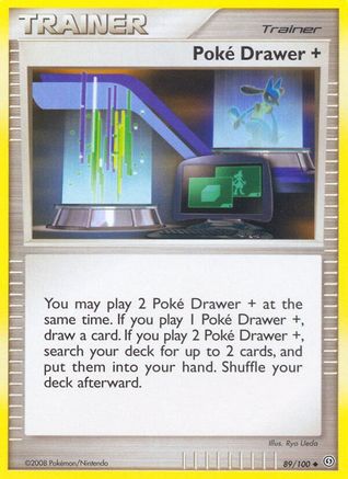 Poke Drawer + (089/100) [Stormfront] Reverse Holofoil - Uncommon