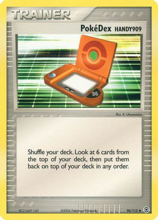 PokeDex (HANDY909) (96/112) [FireRed & LeafGreen] Reverse Holofoil - Uncommon