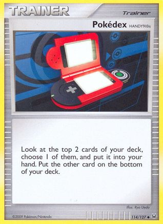 Pokedex HANDY910is (114/127) [Platinum] - Uncommon