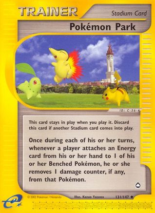Pokemon Park (131/147) [Aquapolis] Reverse Holofoil - Uncommon