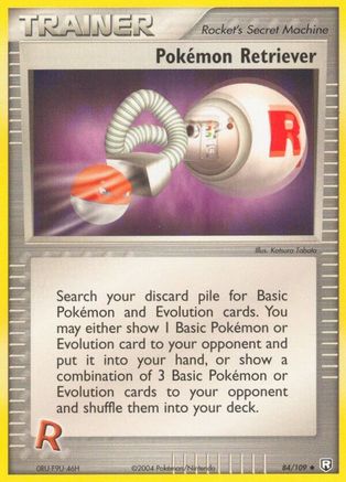 Pokemon Retriever (084/109) [Team Rocket Returns] Reverse Holofoil - Uncommon