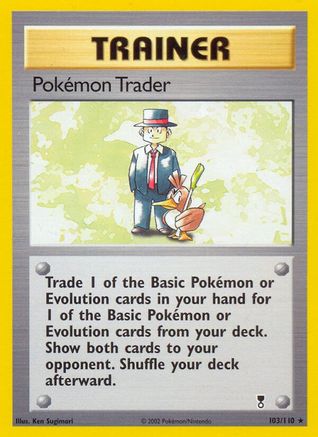 Pokemon Trader (103/110) [Legendary Collection] Reverse Holofoil - Rare