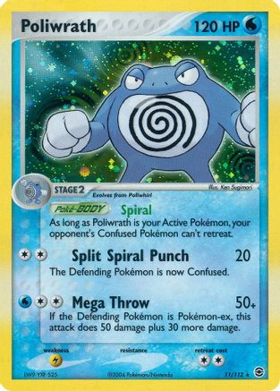 Poliwrath (11/112) [FireRed & LeafGreen] Reverse Holofoil - Holo Rare