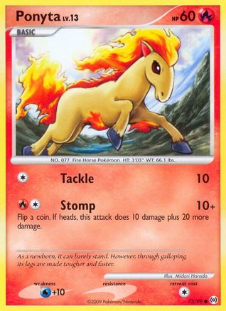 Ponyta (072/99) [Arceus] - Common