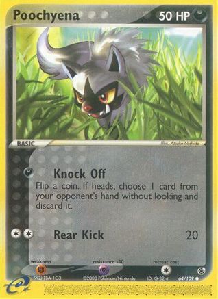 Poochyena (064/109) [Ruby and Sapphire] Reverse Holofoil - Common