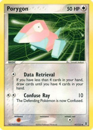 Porygon (47/112) [FireRed & LeafGreen] Reverse Holofoil - Uncommon