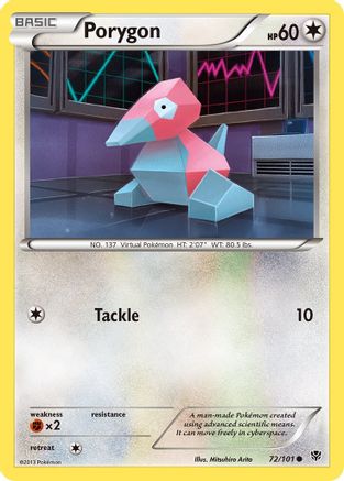 Porygon (072/101) [Plasma Blast] - Common