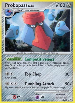 Probopass (007/99) [Arceus] Holofoil - Holo Rare