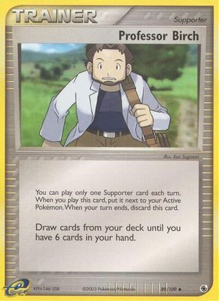 Professor Birch (89/109) [Ruby and Sapphire] Reverse Holofoil - Uncommon