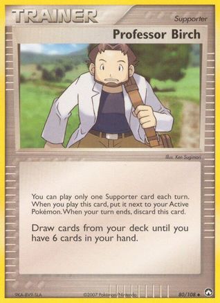 Professor Birch (80/108) [Power Keepers] - Uncommon