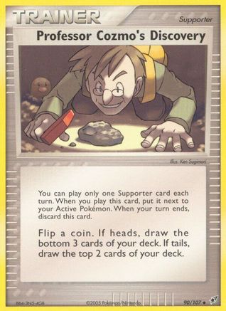 Professor Cozmo's Discovery (90/107) [Deoxys] Reverse Holofoil - Uncommon