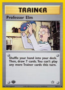 Professor Elm (096/111) [Neo Genesis] 1st Edition - Uncommon