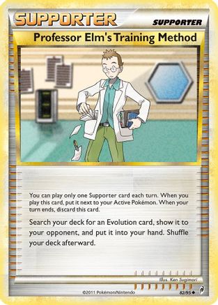 Professor Elm's Training Method (82/95) [Call of Legends] Reverse Holofoil - Uncommon
