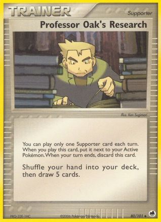 Professor Oak's Research (80/101) [Dragon Frontiers] - Uncommon
