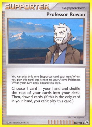 Professor Rowan (123/132) [Secret Wonders] - Uncommon
