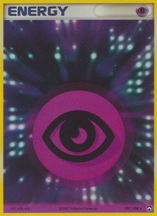 Psychic Energy (107/108) [Power Keepers] Holofoil - Rare