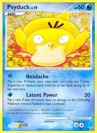 Psyduck (087/127) [Platinum] - Common