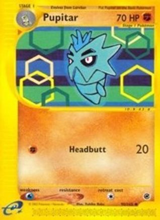 Pupitar (90/165) [Expedition] Reverse Holofoil - Uncommon