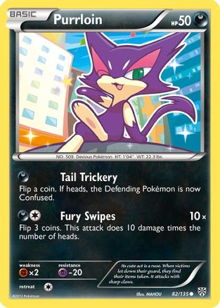 Purrloin (82/135) [Plasma Storm] Reverse Holofoil - Common