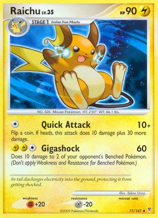 Raichu (77/147) [Supreme Victors] - Uncommon