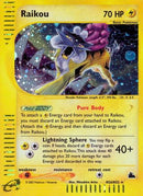 Raikou (H26) (H26/144) [Skyridge] Holofoil - Holo Rare
