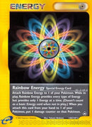 Rainbow Energy (144/147) [Aquapolis] - Rare