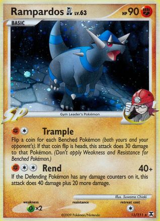 Rampardos GL (11/111) [Rising Rivals] Reverse Holofoil - Holo Rare