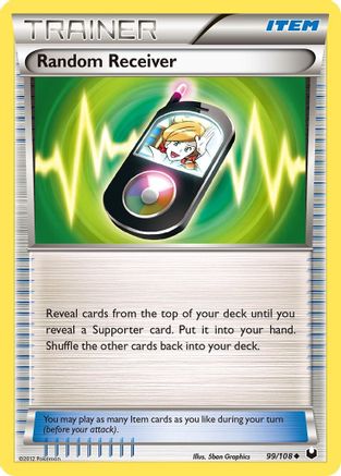 Random Receiver (099/108) [Dark Explorers] Reverse Holofoil - Uncommon