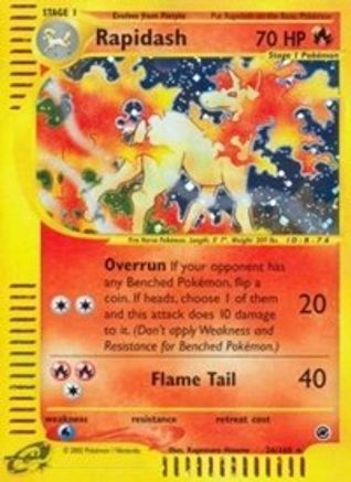 Rapidash (26/165) [Expedition] Holofoil - Holo Rare