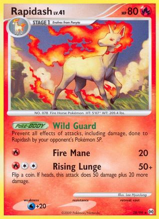 Rapidash (28/99) [Arceus] Reverse Holofoil - Rare