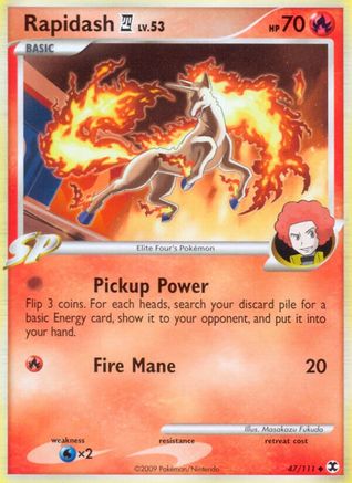 Rapidash E4 (47/111) [Rising Rivals] - Uncommon
