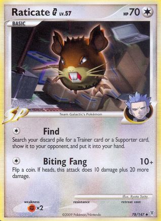 Raticate G (78/147) [Supreme Victors] Reverse Holofoil - Uncommon