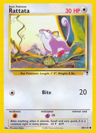 Rattata (89/110) [Legendary Collection] Reverse Holofoil - Common