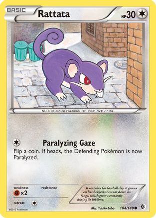 Rattata (104/149) [Boundaries Crossed] - Common